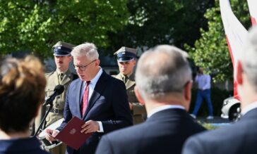 Dr Sławomir Cenckiewicz, szef BBN odczytał list od prezydenta dr Karola Nawrockiego